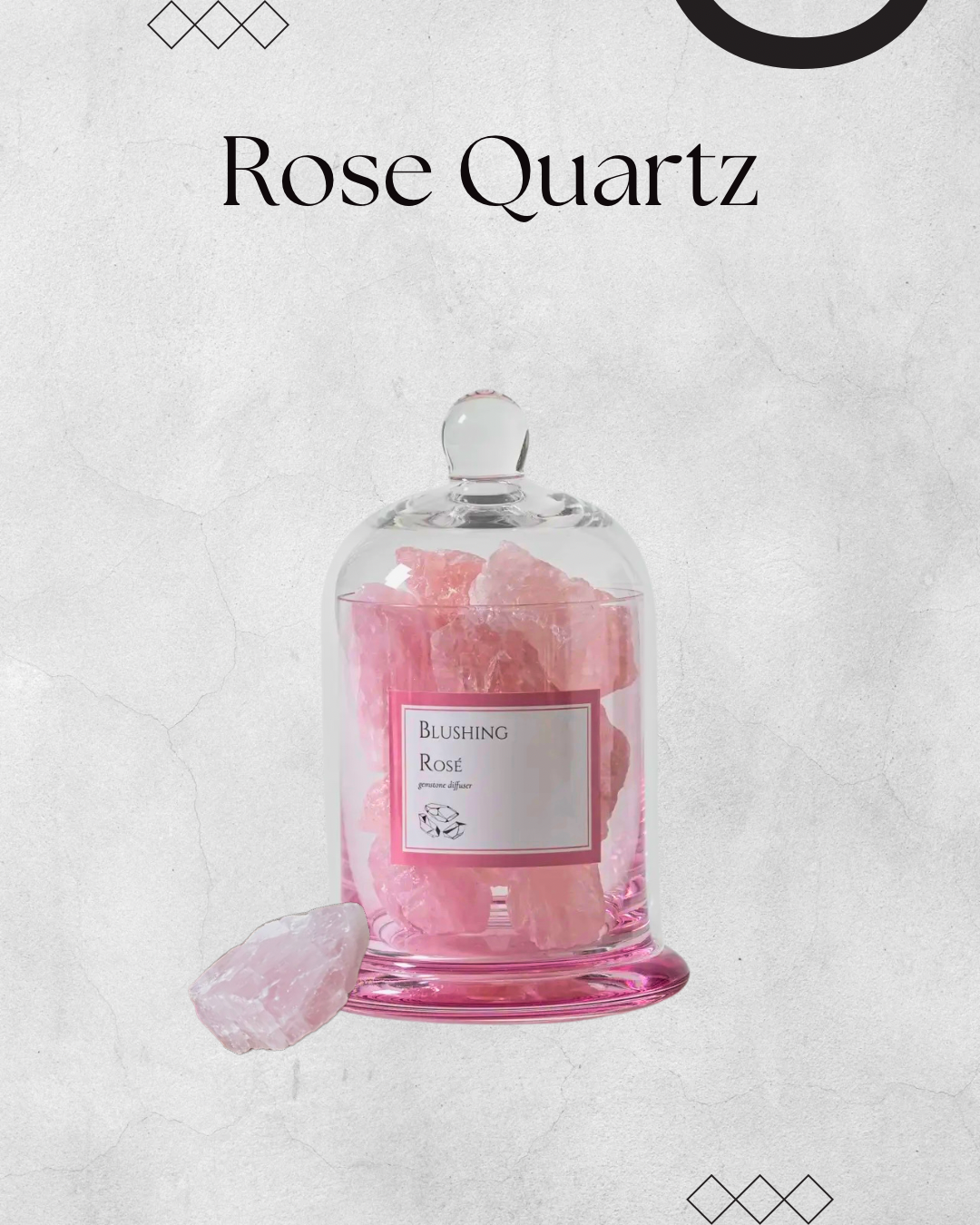 Oil/Fragrance Diffuser - Natural Crystal Diffuser