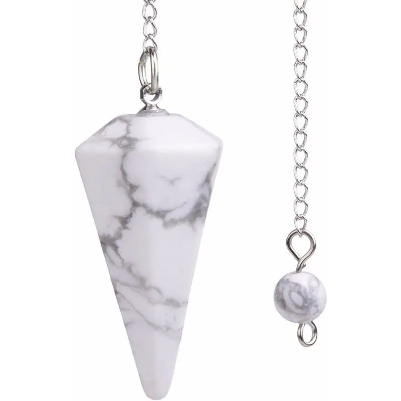 Natural Stone Pendulum Charm