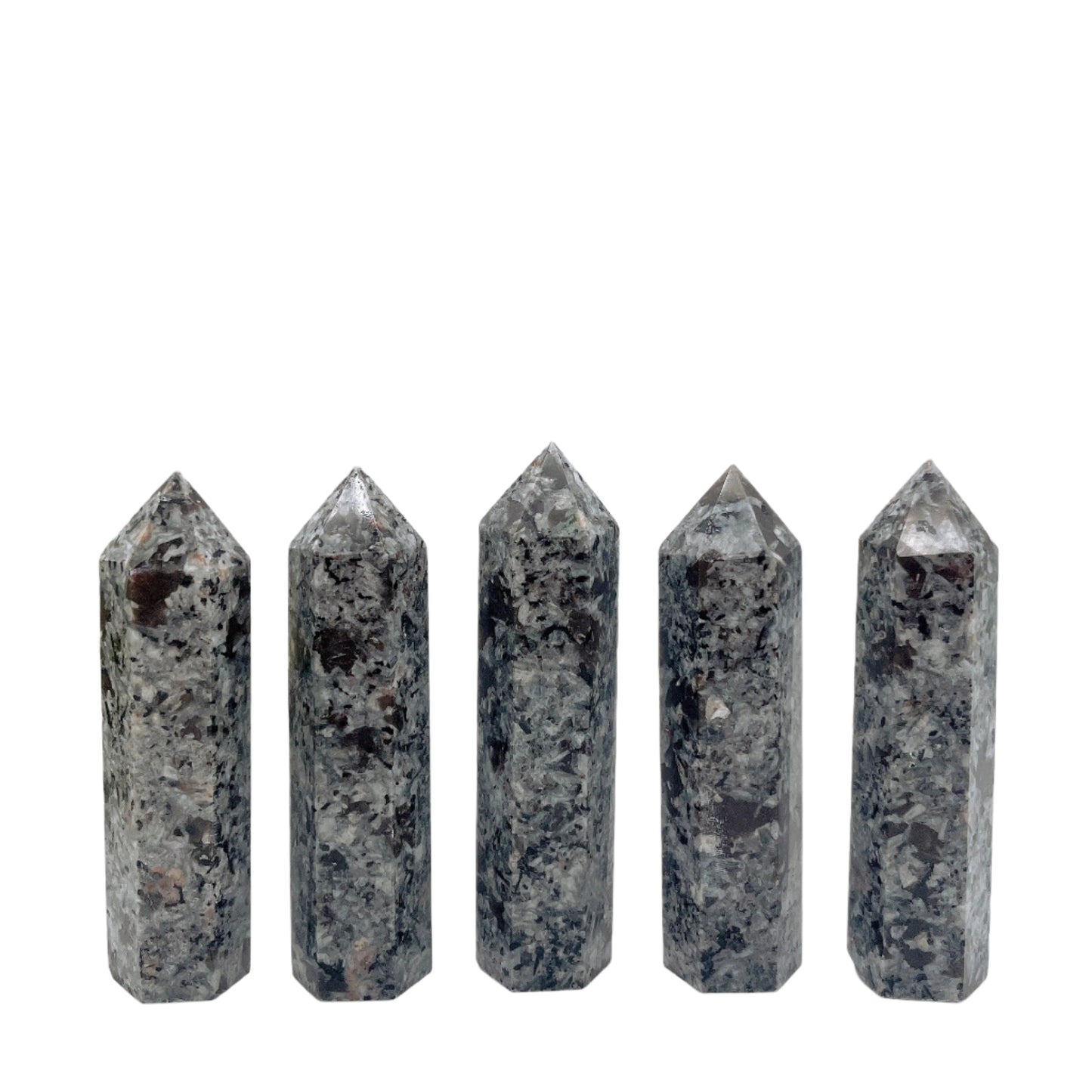 Natural Yooperlite Crystal Tower Crystal - Flamestone Point