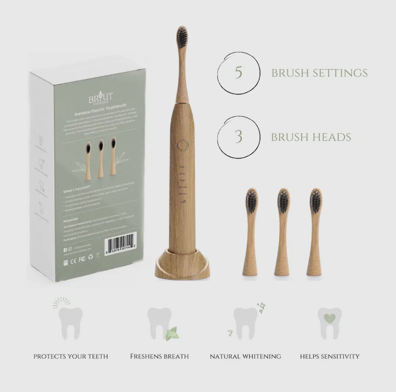 Bamboo Electric Toothbrush