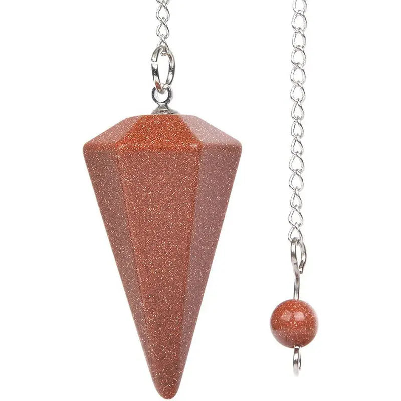 Natural Stone Pendulum Charm