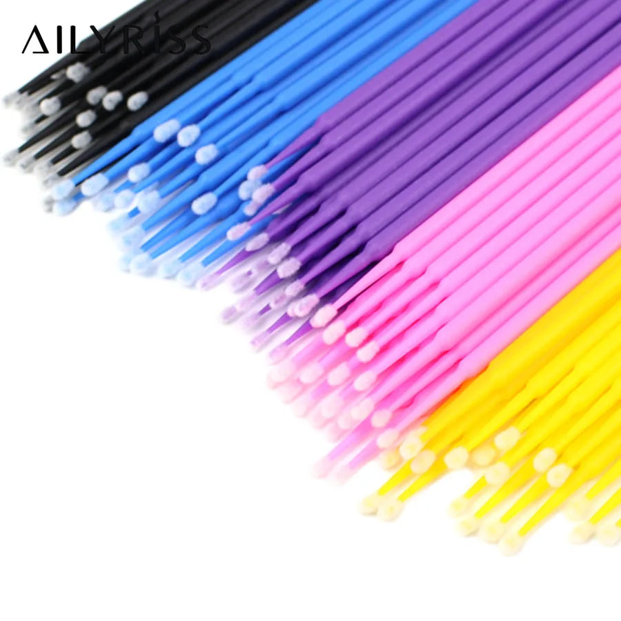 Disposable Eyelash Brushes Swab 100pcs