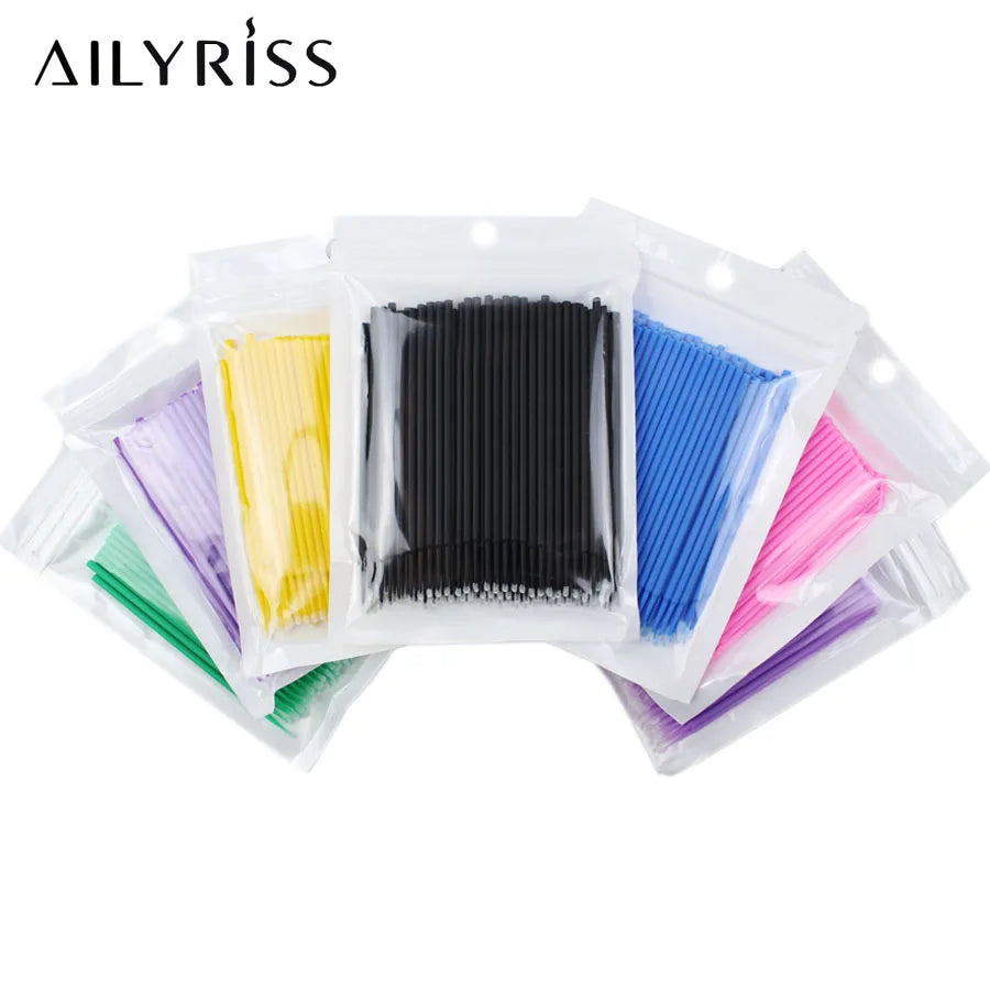 Disposable Eyelash Brushes Swab 100pcs