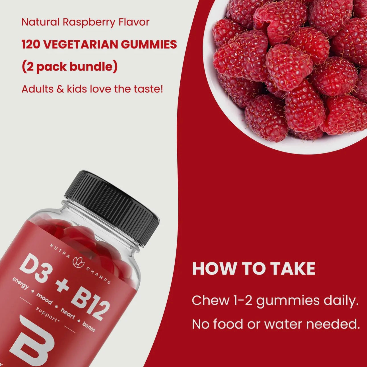 3-in-1 B12 Gummies
