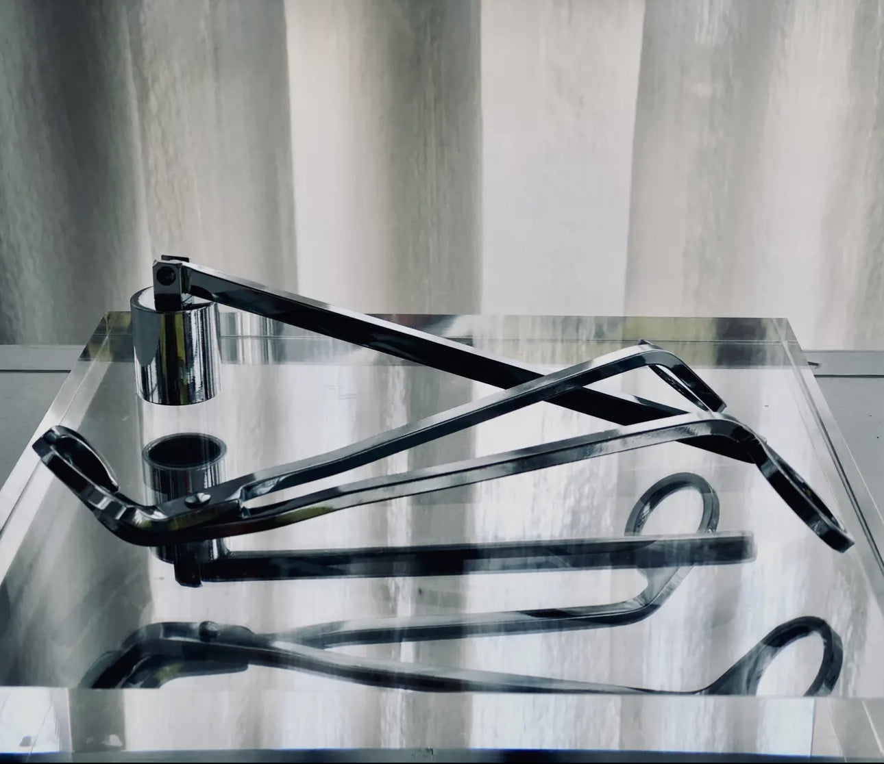 Silver Candle Snuffer and Wick Trimmer