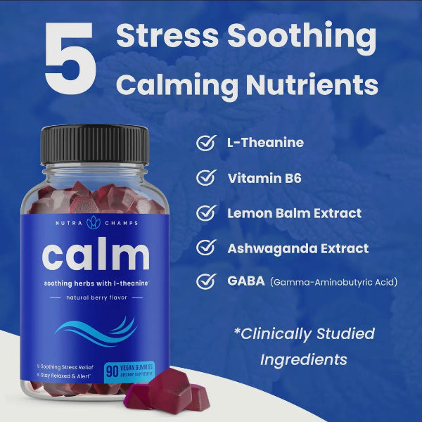 Calm Gummies - Stress Reduction