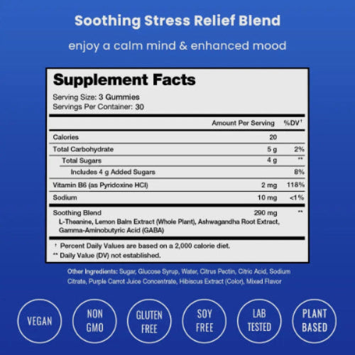 Calm Gummies - Stress Reduction