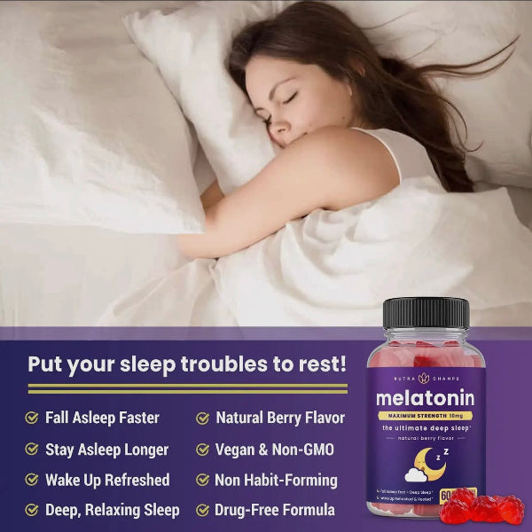 Melatonin Gummies 10mg - Adults