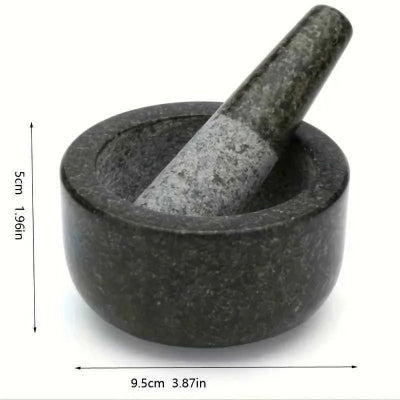 Mortar And Pestle - Polished Granite