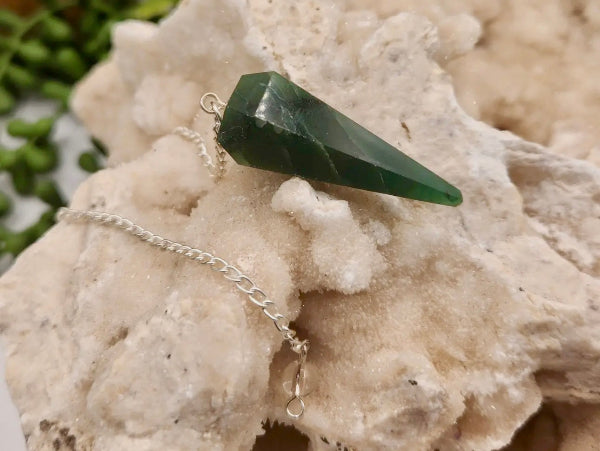 Natural Crystal Pendulums