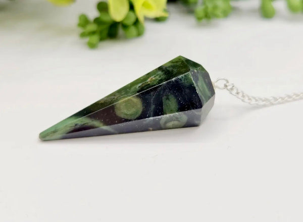 Natural Crystal Pendulums