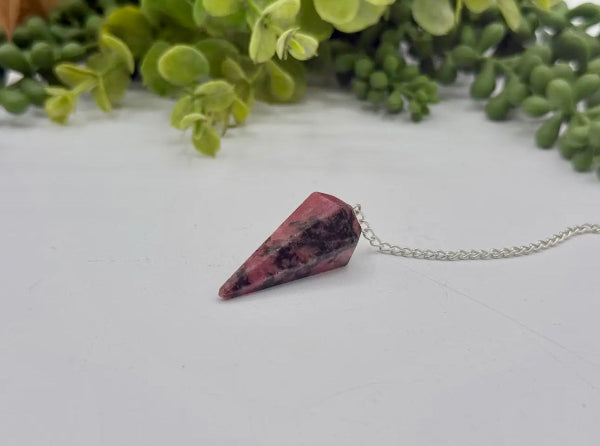 Natural Crystal Pendulums