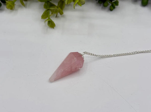Natural Crystal Pendulums
