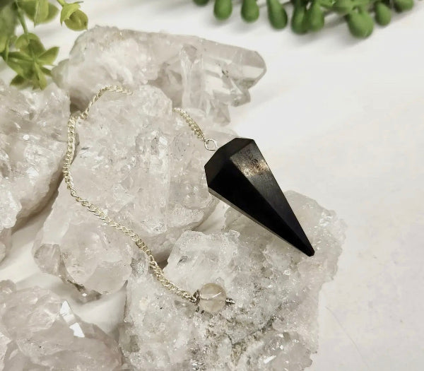 Natural Crystal Pendulums