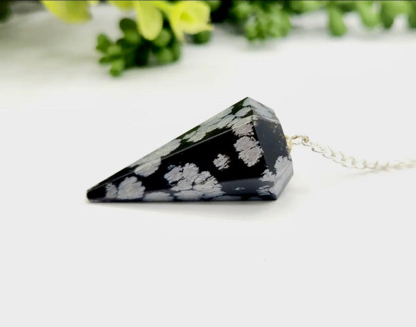 Natural Crystal Pendulums