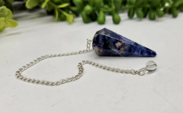 Natural Crystal Pendulums