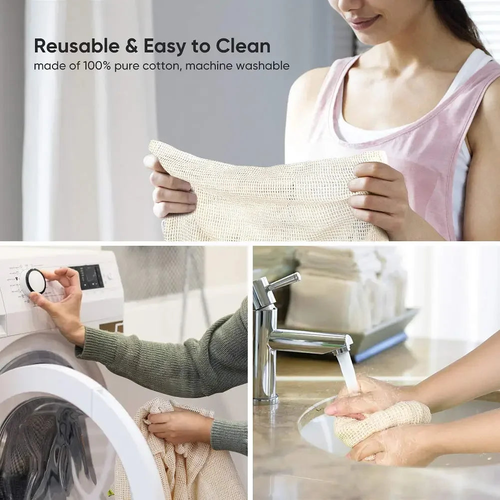Cotton Mesh Bags