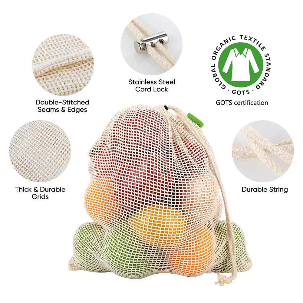 Cotton Mesh Bags