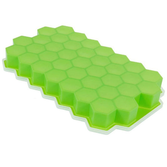 Honeycomb Ice Cube Tray with Lid