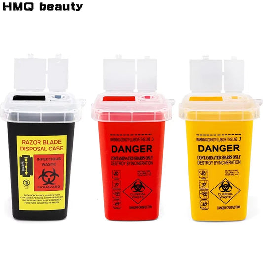 1L Plastic Waste Box - Medical Supplies Waste Container