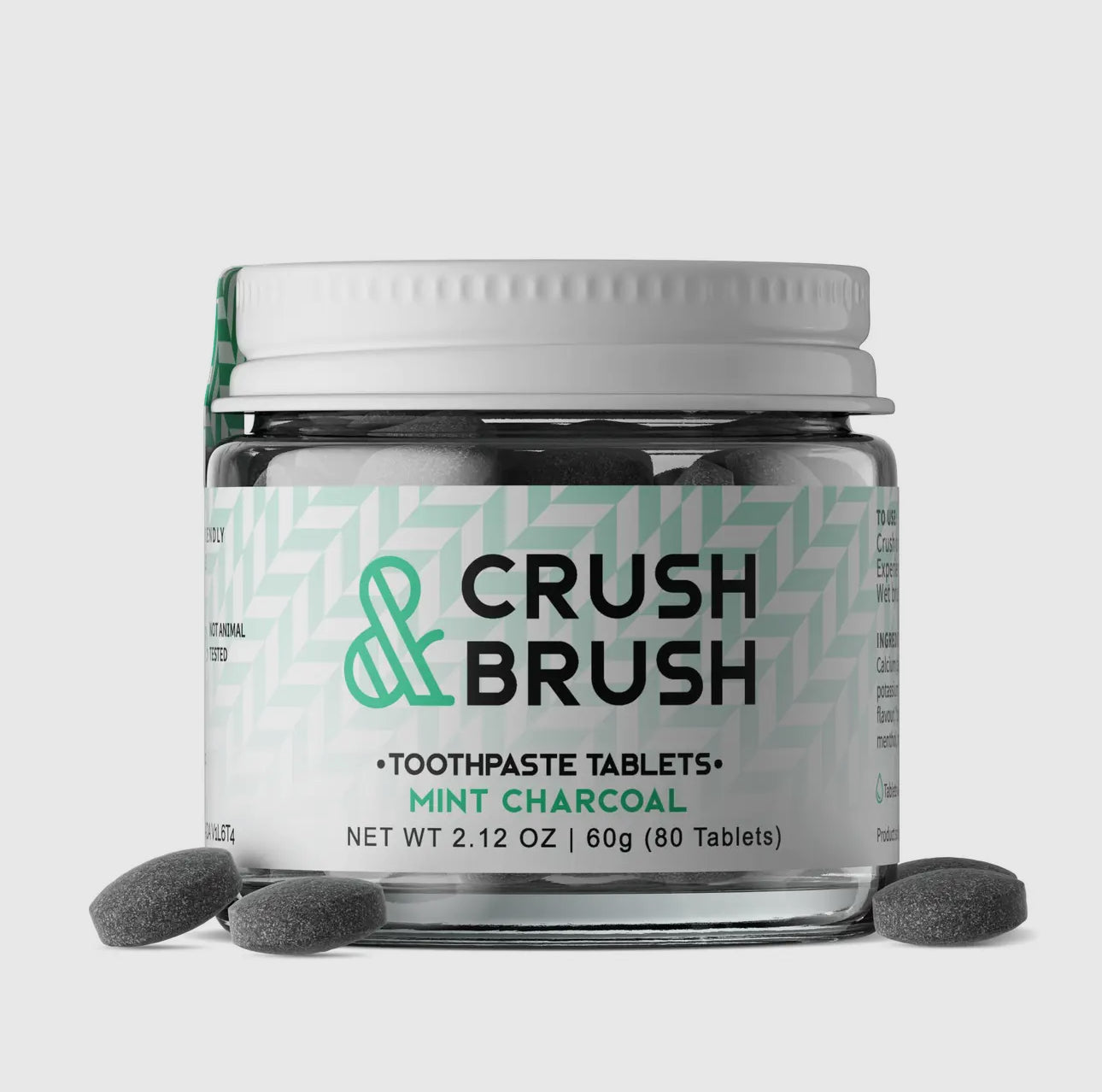 Toothpaste Tablets - Mint Charcoal