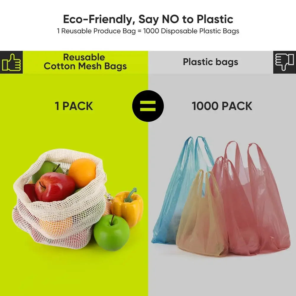 Cotton Mesh Bags
