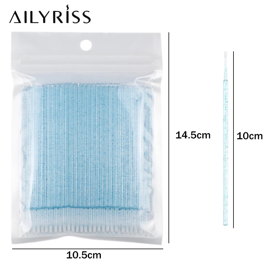 Disposable Eyelash Brushes Swab 100pcs