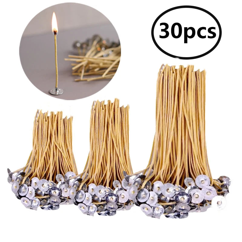 Beeswax Candle Wicks 30pc