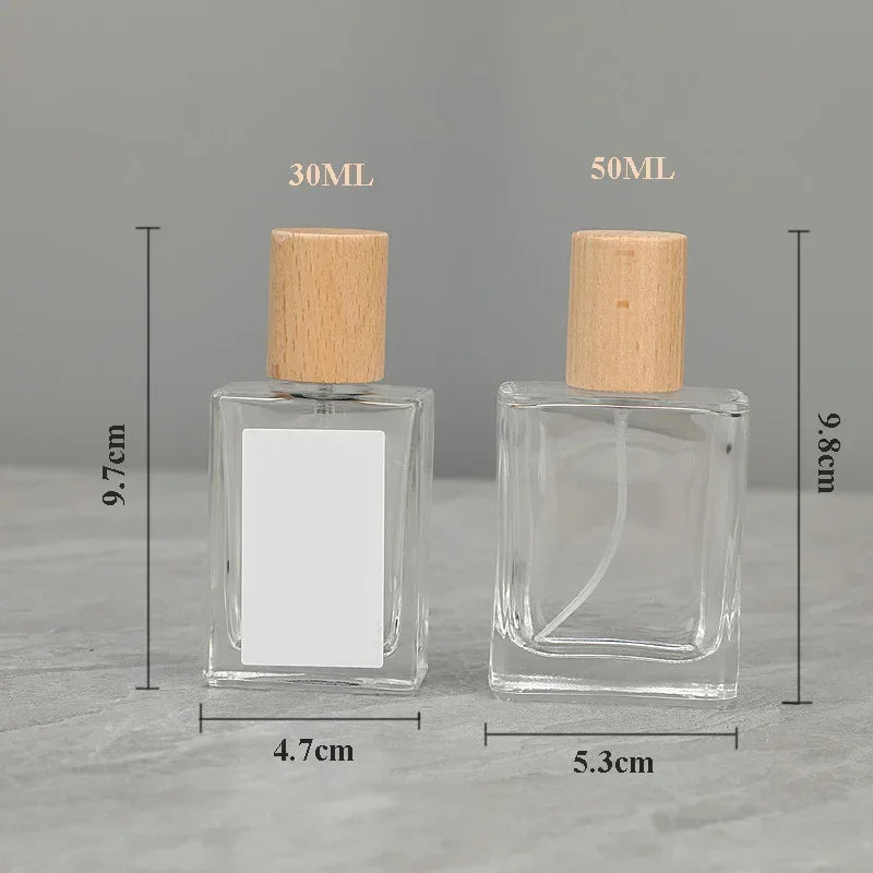 Glass Perfume Bottle - 30/50ML Spray Bottle