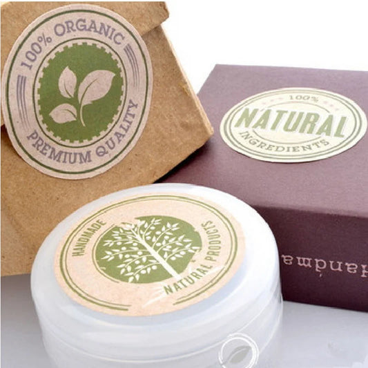 Handmade Natural Product 100% Organic - Stickers