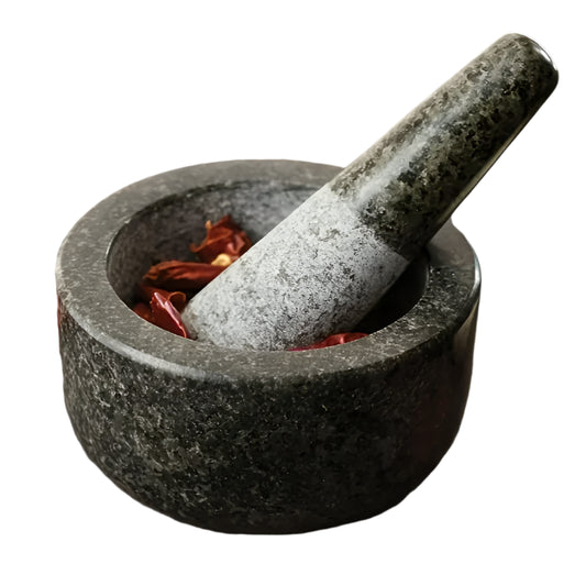 Mortar And Pestle - Polished Granite