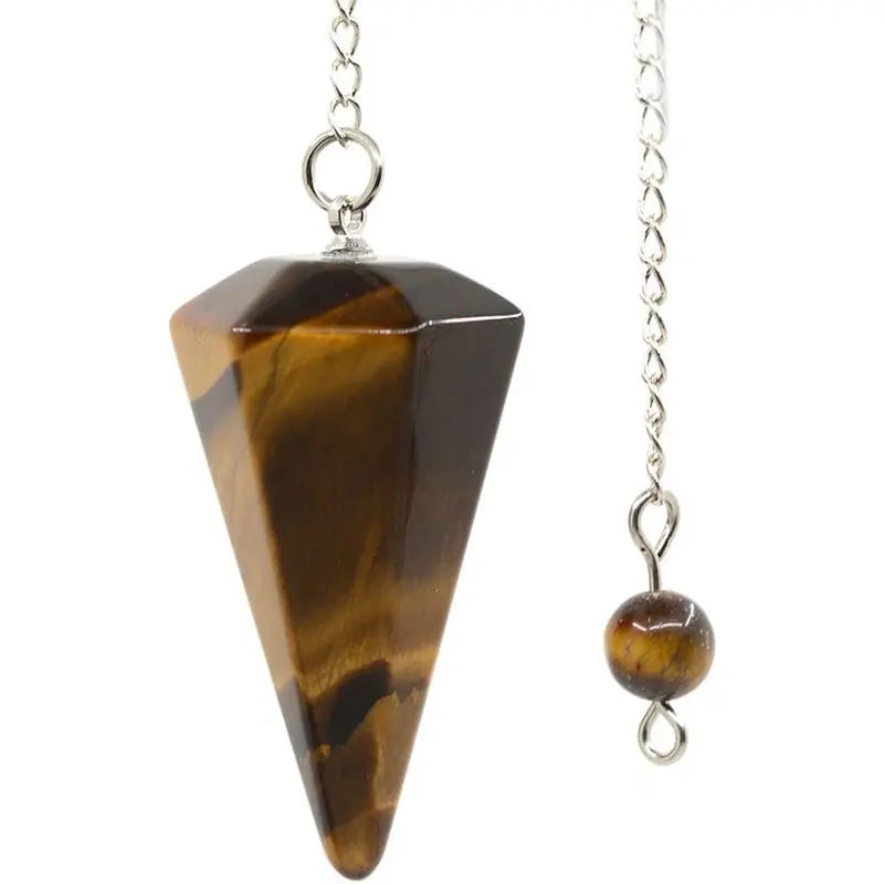 Natural Stone Pendulum Charm