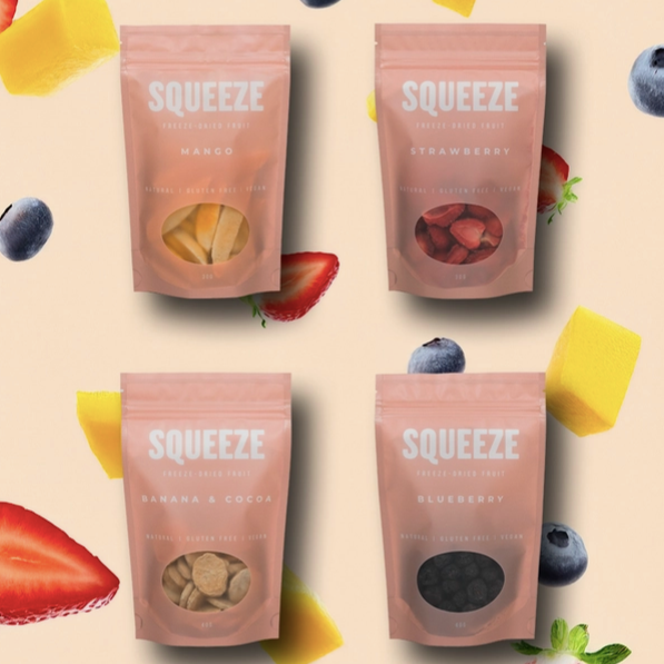 SQUEEZE Freeze Dried Snacks - Page and Petal Apothecary