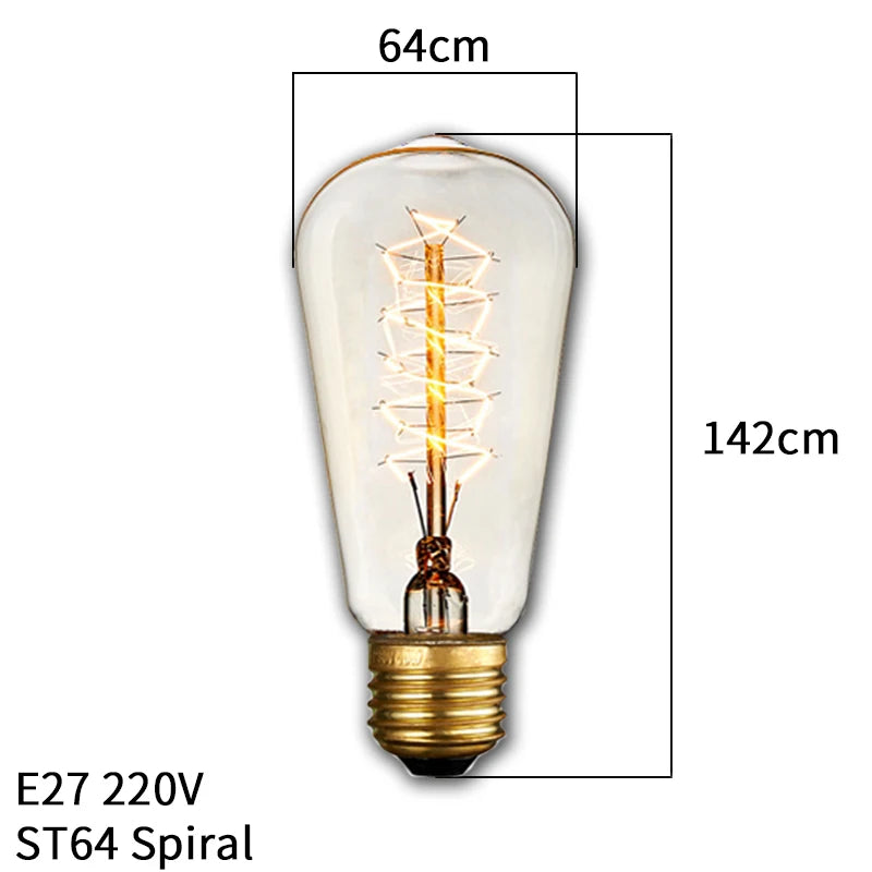Dimmable Vintage Edison Bulb