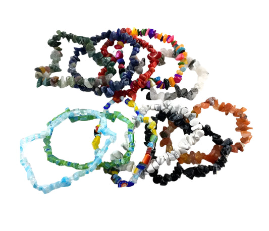 Crystal Chip Bracelet