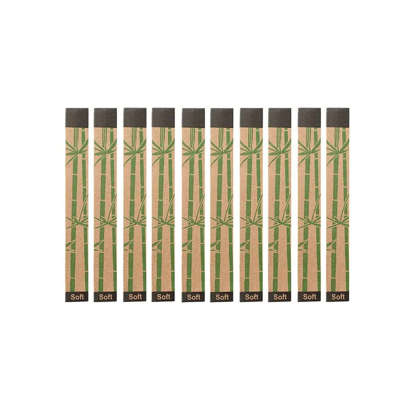 Bamboo Toothbrush Set - Natural Bamboo Toothbrush