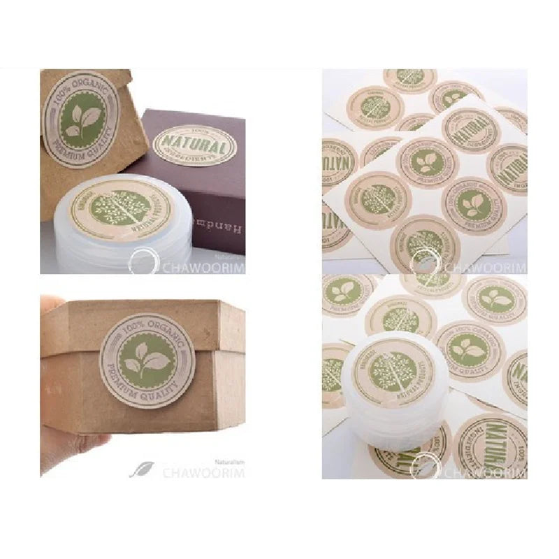 Handmade Natural Product 100% Organic - Stickers